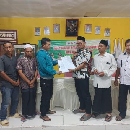 Pemdes Kemalo Abung Bentuk Koperasi Merah Putih Tindaklanjuti Instruksi Presiden